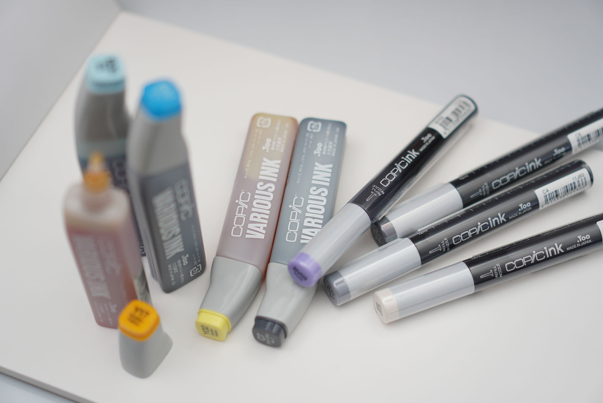 Copic Various Ink vs Copic Ink