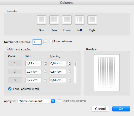 adding columns