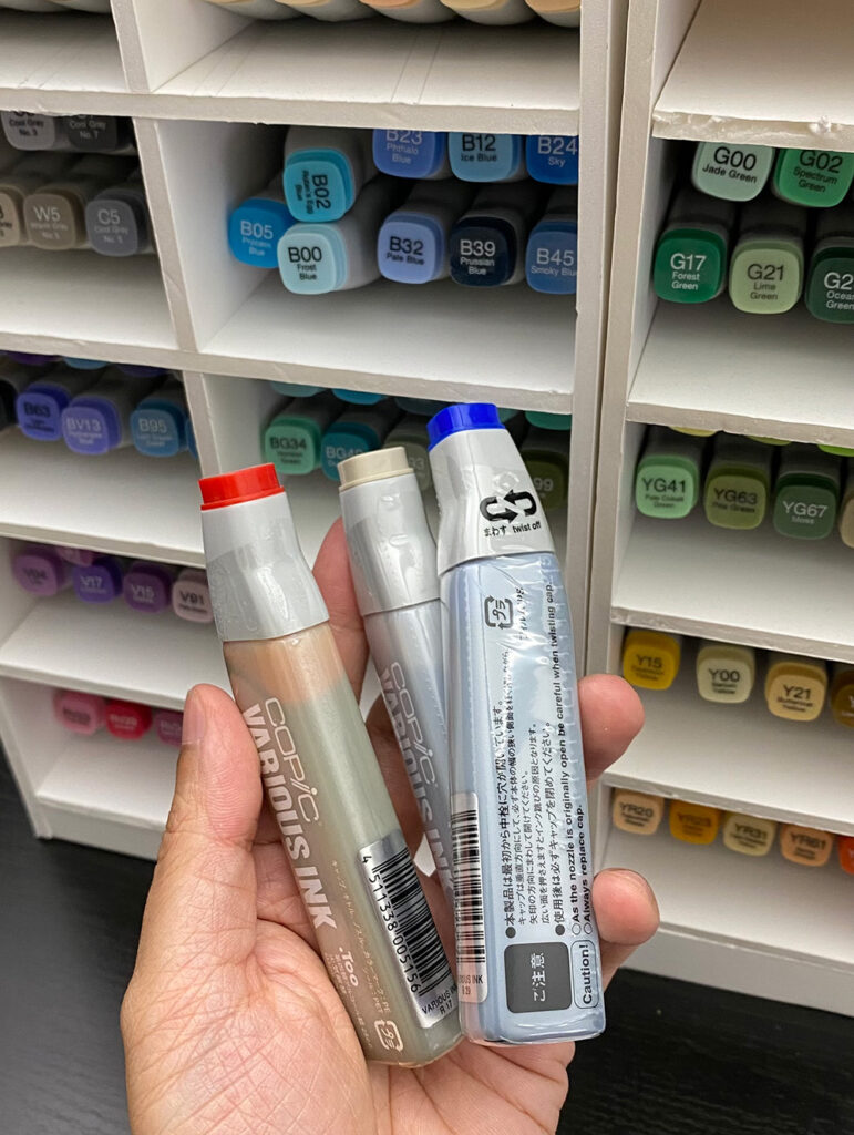 copic various ink, sealed