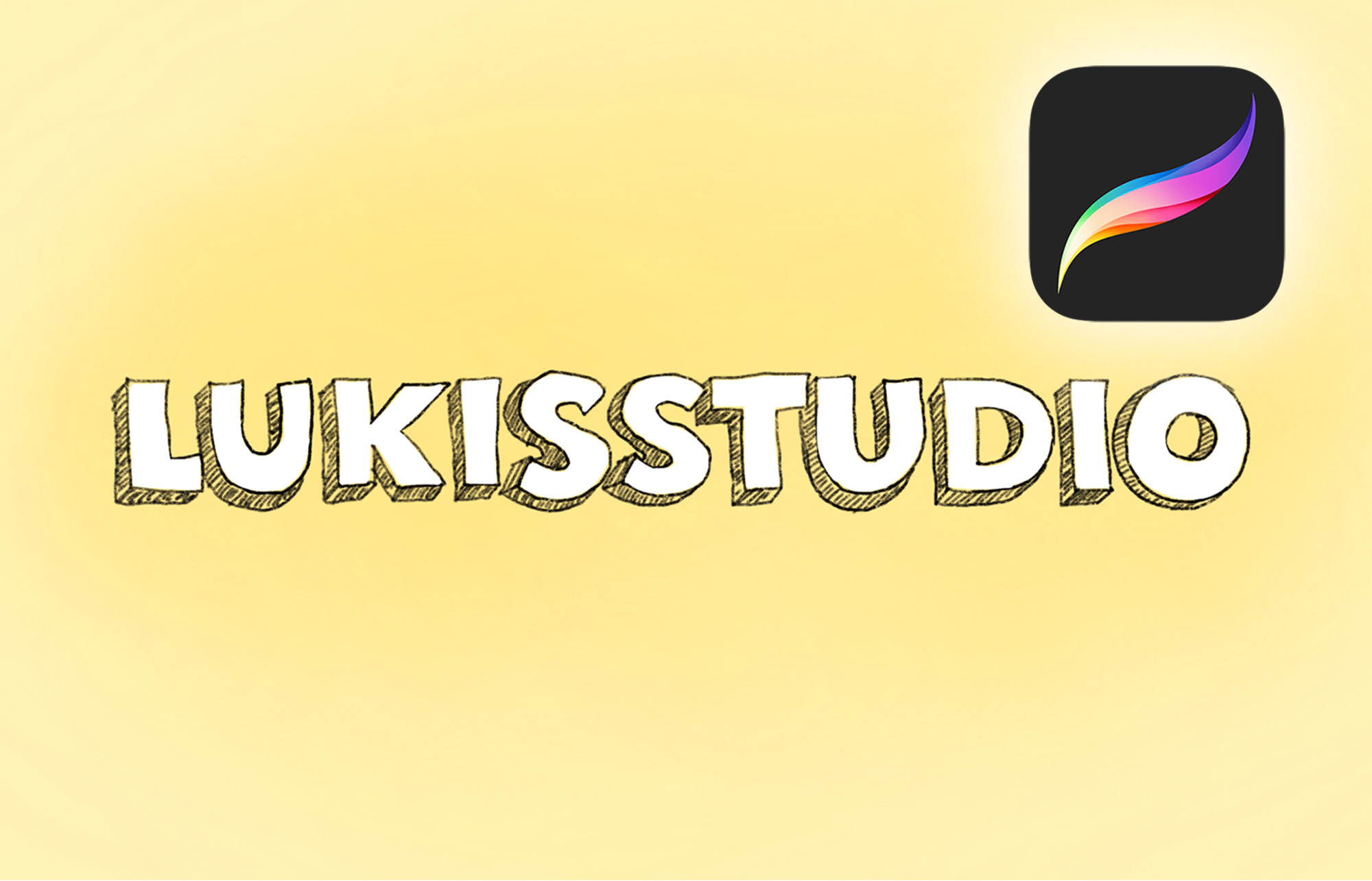 How to create YouTube intro in Procreate