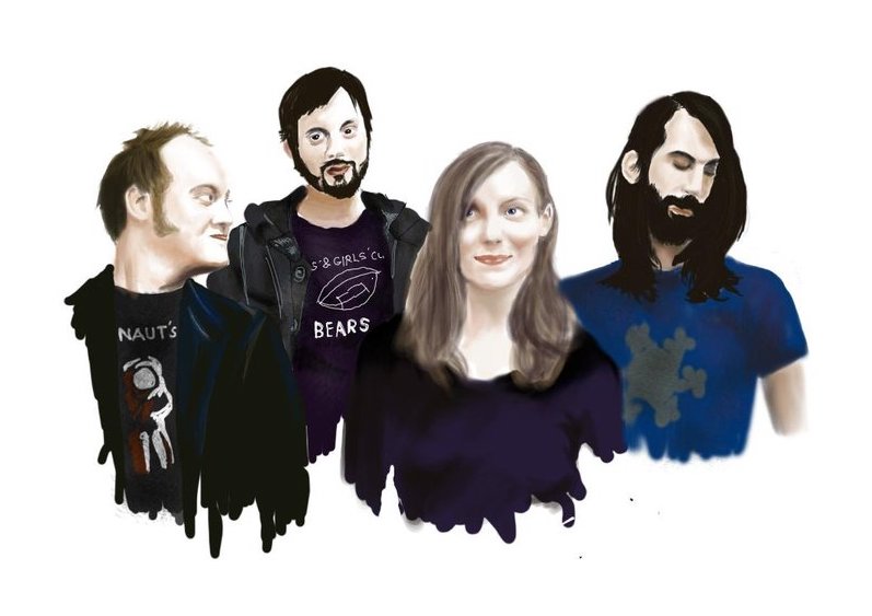 Wir sind helden - drawn digitally