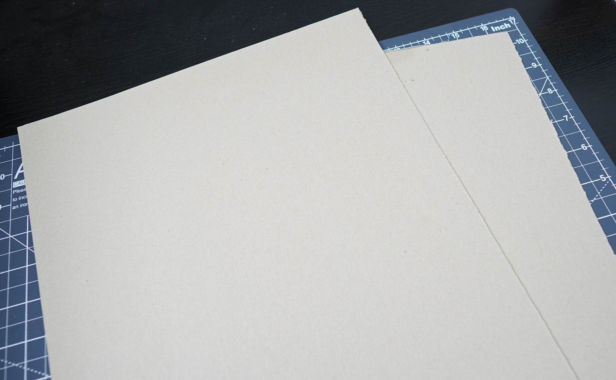 Cardboard Back How To Make Your Own Sketchbook