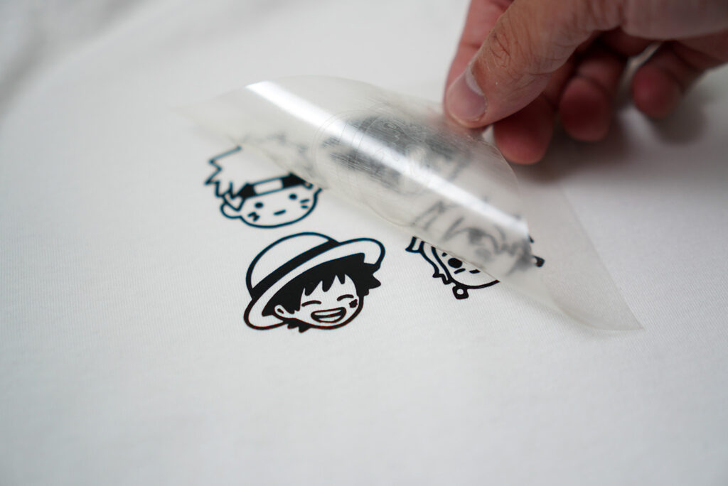 peel off vinyl plastic backing