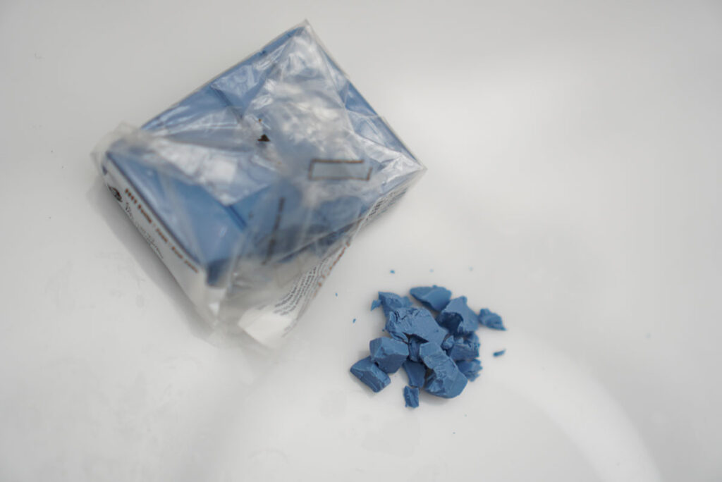 dried out polymer clay