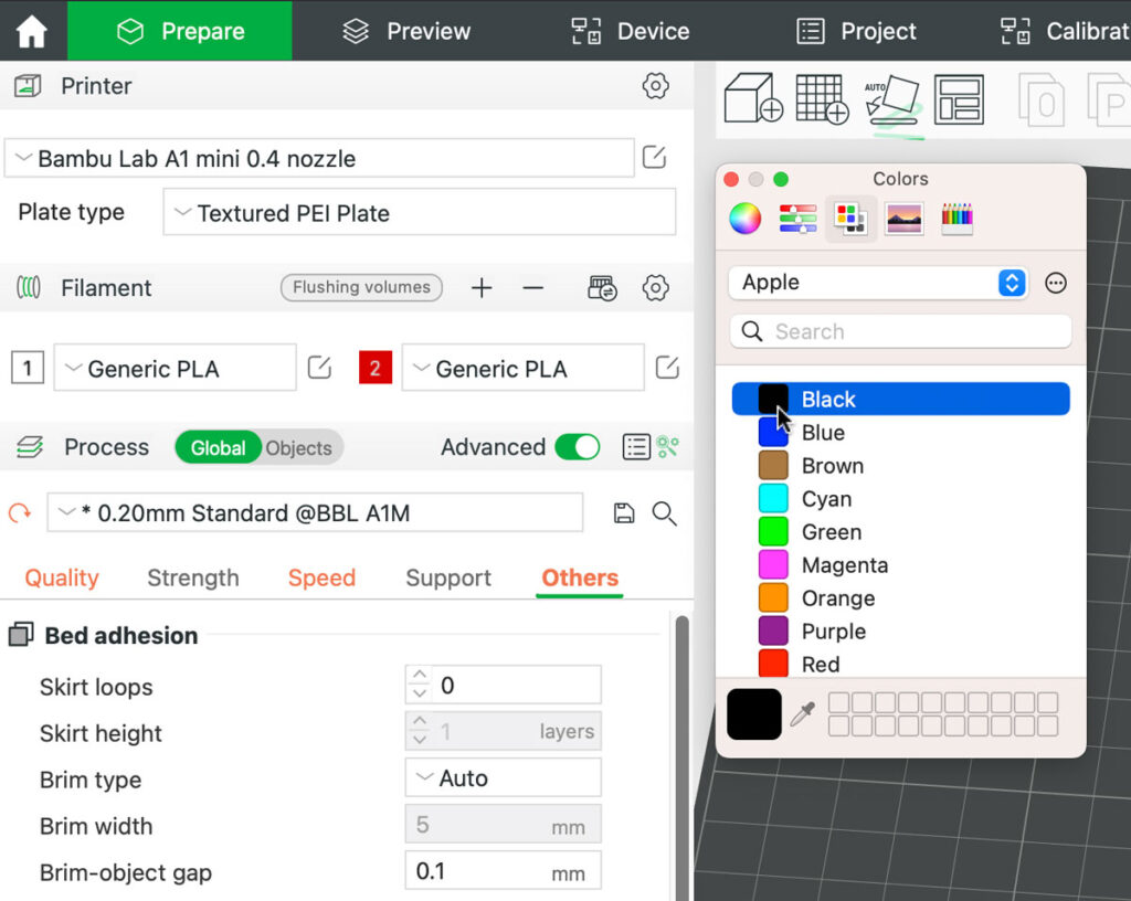 filament color picker