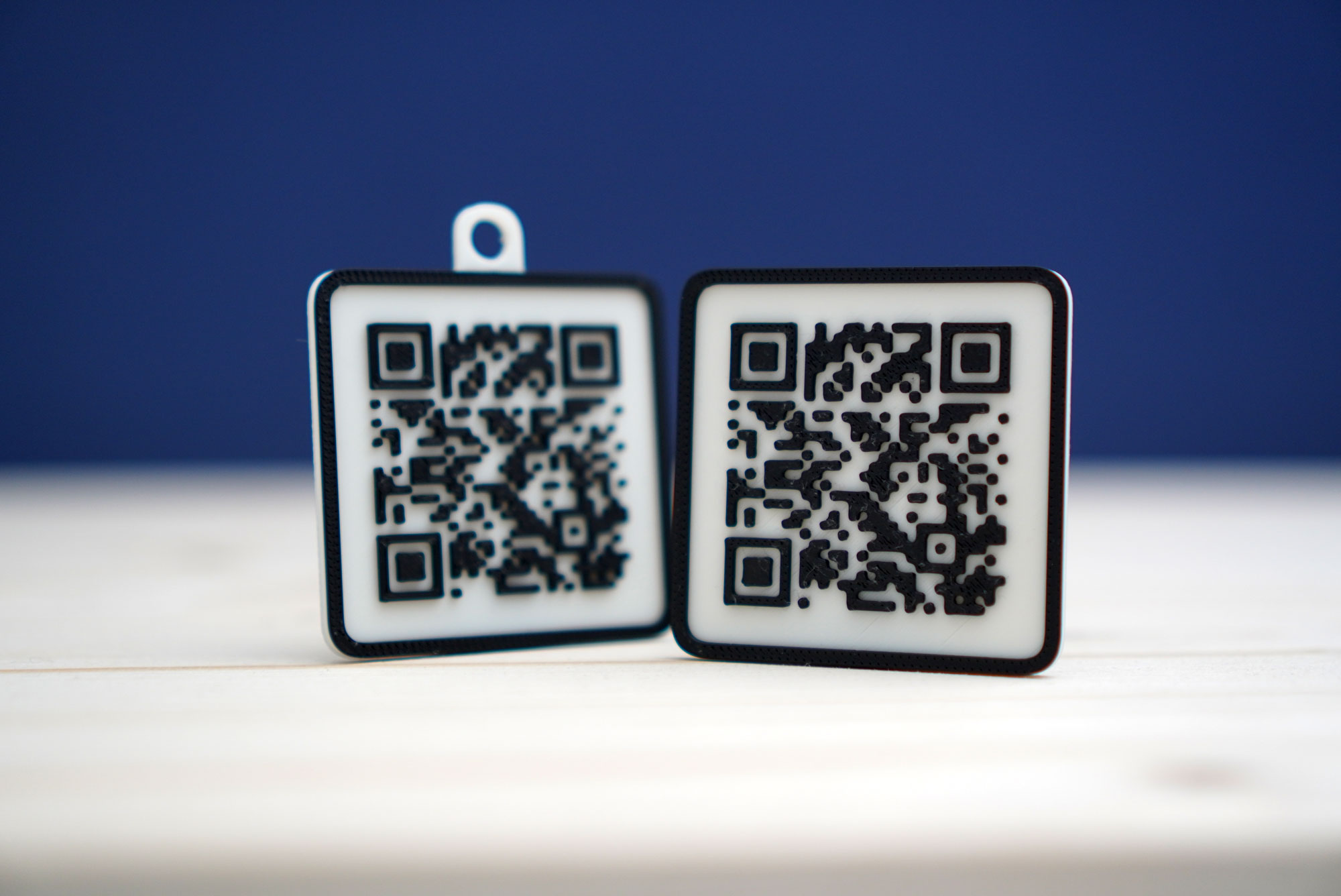How to make 3D printed QR Code