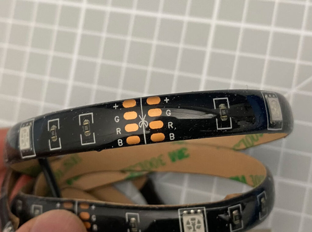 where to cut LED strip